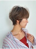 髪質改善大人ショートヘア/ボブ/顔周りレイヤー[調布]._.