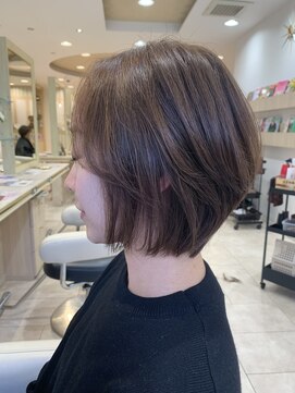 アッシュ 仙川店(Ash) ☆20代30代40代小顔似合わせカット前髪縮毛矯正ショートボブルフ