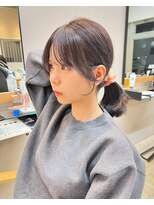 アスラン(ASLAN)&nbsp;【aslan】結んだ時の顔周り/顔周りレイヤー/アディクシーカラー