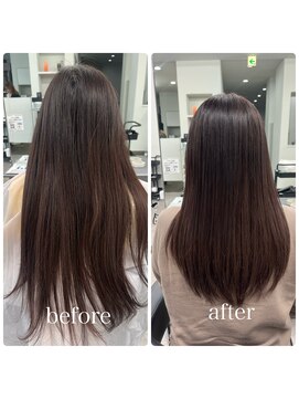 ガルボヘアー 桟橋店(garbo hair) ロングヘア　トリートメント　艶髪　カラー