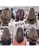 キング 梅田(K!ng)&nbsp;#レイヤーカット#ハイライト#髪質改善