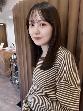 ディッセンバー 伊勢崎(December) メルティーカラー/フェミニンロング/ウェーブミディアム/前髪