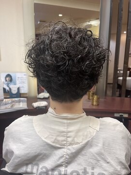 クアドエム(QUADE+m) プードルパーマ