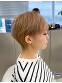ミルクティーベージュ/ハイトーンカラー