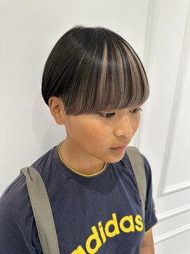 ニューヨークニューヨーク 垂水店(NYNY) インナーカラーxイヤリングカラーxフェイスフレーミング