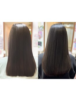 《扱いやすく艶やかな大人髪へ》触れるたびに自信がつく、どんな瞬間も鏡を見るたび気分が上がる髪へ♪