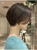王道ショートボブ ひし形 小顔カット 20代30代40代50代