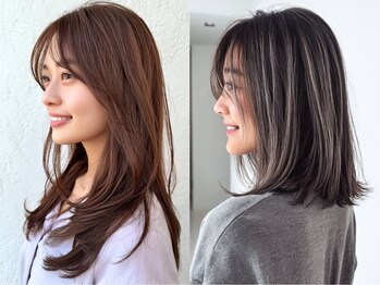 プレビア 上尾店(PREVIA)の写真/髪質や雰囲気に合わせて,白髪染め&ぼかしをご提案!髪質改善カラーで染める度に美しい髪へ*[上尾/学割U24]