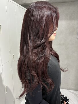 スウィープ(sweep) 人毛シールエクステ/ピンクブラウン/髪質改善