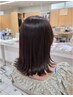 【夏の疲れに9・10月限定】カット＋カラー＋ヘッドスパ＋トリートメント