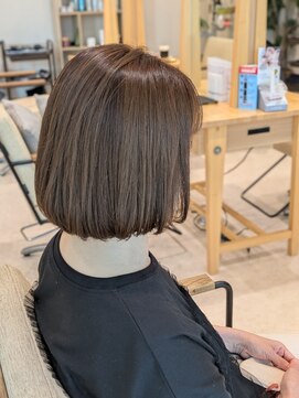 ヘアーズ 住吉店(HAIRZ) 《HAIRZ》林真紀　抜け感グレイカラー