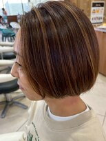 イーストハムネオ(EAST HAM NEO)&nbsp;白髪ぼかし/ショート/ボブ/ビフォーアフターあり