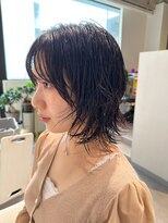 アム(amu)&nbsp;ボブパーマ/パーマボブ/レイヤーボブ/ボブレイヤー/ゆるめパーマ