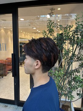 アース 岐阜店(HAIR&MAKE EARTH) ハイライトxレッド