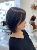 大人女性なボブ