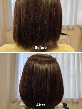 カプリス(Caprice)の写真/｢髪質改善｣高濃度水素トリートメントで髪を本質から改善！ハリ・コシのあるダメージしにくい髪へ導きます!