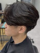 ナム 錦糸町(NAM)&nbsp;MEN’S/リバースセンターパート/ニュアンスパーマ/錦糸町