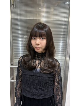 アピッシュ シェリ(apish cherie) レイヤースタイル×チョコブラウン
