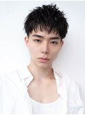 メンズカット／アップバングショート／刈り上げ／メンズカット