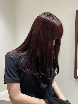 ニール シトロン 名古屋 伏見 丸の内(NEELU citron) 【NEELU_Rio】ワンカラー ワインレッド