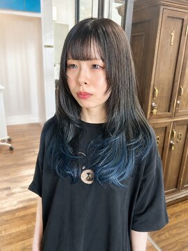 ユイマァル 倉敷(YUIMARL) 倉敷デザインカラー20代30代グラデーションカラーネイビーカラー