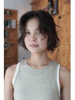 ノラ カマクラ(NORA kamakura)&nbsp;ボブパーマニュアンスパーマデジタルパーマくびれボブ