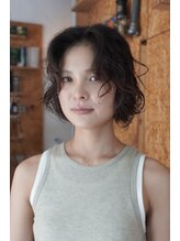 ノラ カマクラ(NORA kamakura) ボブパーマニュアンスパーマデジタルパーマくびれボブ