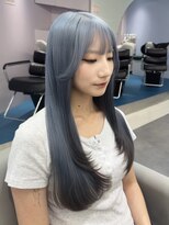 アール 横浜(R)&nbsp;【MAKI】ペールカラー/ライトブルー/ケアブリーチ