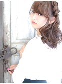 ふわゆる編み込みアレンジ【ange treatment & head spa】