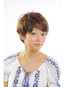 コレクション 船堀店(collection) 無造作なはねがオシャレなラブリーショート♪