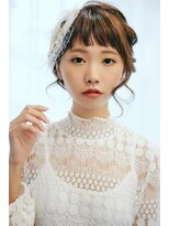 ヘアメイク リエル(Hair&Make Liel)&nbsp;ウェディング風ゆるふわアップ