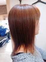 ヘアー ガーデン アンジュ(hair garden Ange)&nbsp;サラ艶ストレートミディ