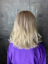 ヘアサロンエム 大宮東口(HAIR SALON M)&nbsp;デザインカラー/厚めバング/ローライト/スリークボブ