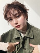 アイティー バイ アルバム 中野店(IT by ALBUM)&nbsp;無造作ショート_厚めバングローライトスリークボブ_7133