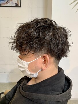 エルオム(EL.HOMME) 【MITSU】ツイストスパイラルパーマ×ハイウェイトマッシュ