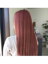 アンドヘアー(AND HAIR) ピンクカラー