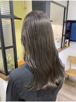 サク(Sac.)&nbsp;マロンカラー　シアーグレージュ　透明感カラー