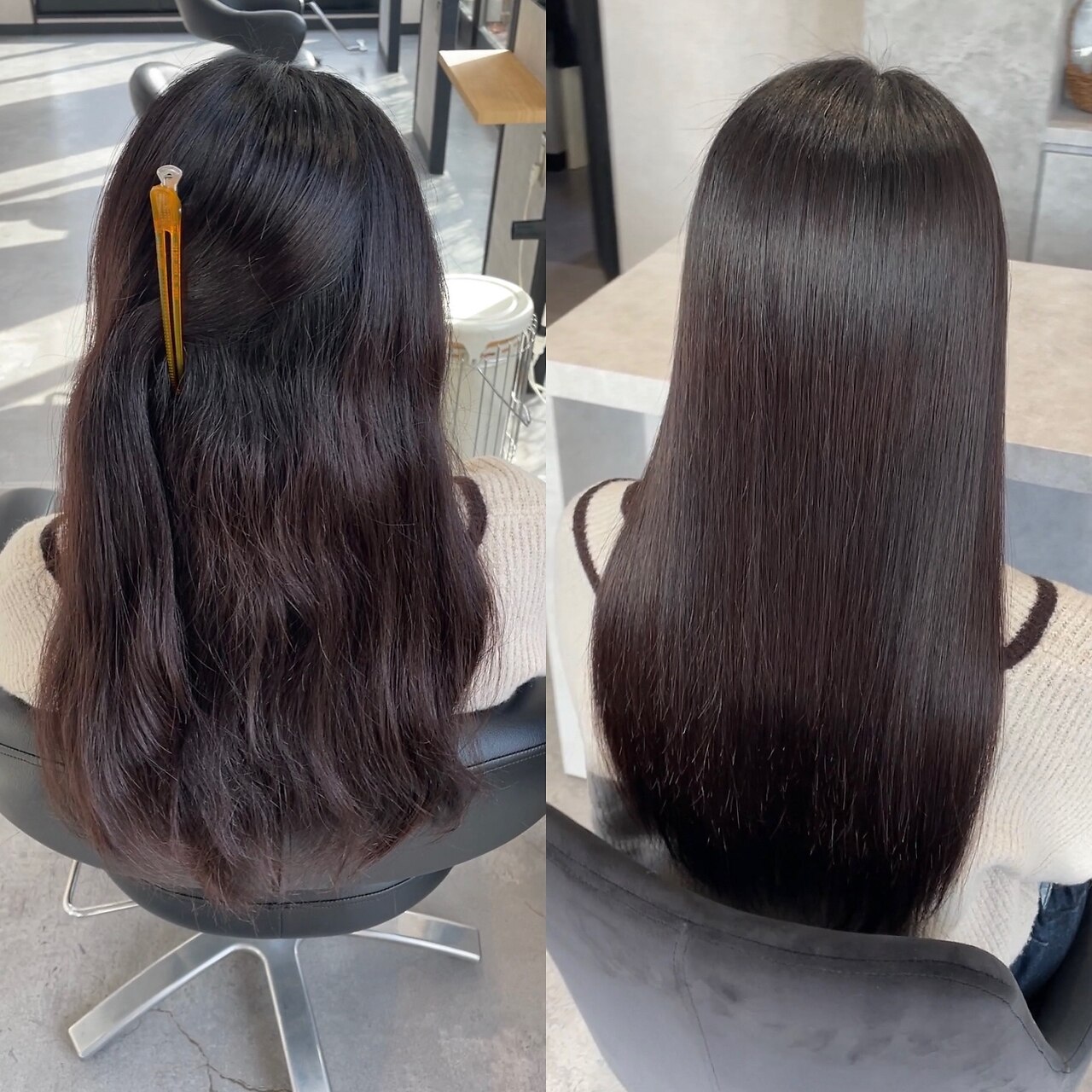 【Locus式】髪質改善　美髪ストレート+カット￥22000 (髪質改善