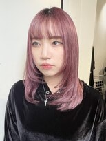 ココ 原宿(KOKO)&nbsp;#大人ガーリー#ダークアッシュ#ミディアムレイヤーカット