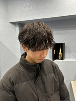 アクルヘアーバイテソロ(AKUR hair by tesoro) 波巻きツイスパMIXパーマ