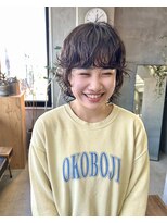 テトヘアー(teto hair) 黒髪ウルフパーマ ショート