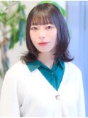 30代/40代/くびれ&透け感ミディアム