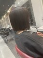 ウィズ 佐倉ベイシア前店(Wiz) 前下がりの切りっぱなしボブです
