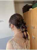 ポコポコヘアアレンジ