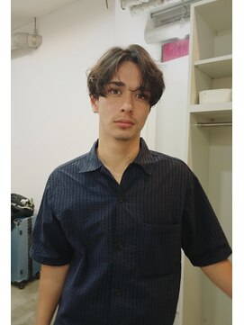 ピープル コモンズ(people commons) メンズハンサムショートニュアンスパーマ