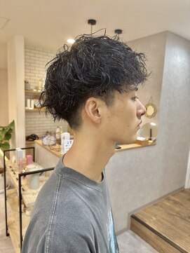 キノ(kino) 【川口】メンズパーマスパイラルパーママッシュ