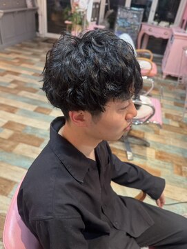 ミーネピンク 行徳店(Miene Pink) メンズカット＊ツイストスパイラル＊ニュアンスパーマ☆_行徳駅