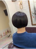 刈上げボブショート