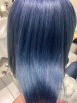 コワフェル ド エクセル 白楽店(la coiffure de excel)&nbsp;エメラルドブルーカラー