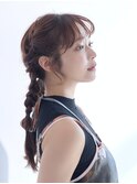 【La fith】マロンブラウン×ヘアアレンジ